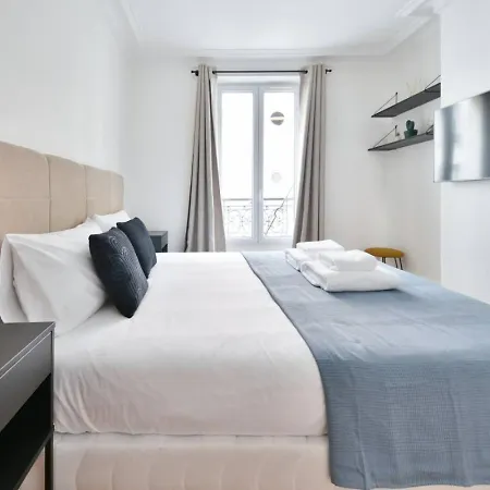 Cozy 1br By Eiffel Tower And Seine Comfort Charm Apartament Paryż